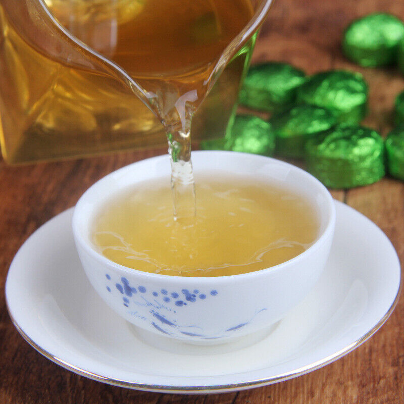 Iron Boxed Puerh Mini Tuo Tea Glutinous Fragrance Small Golden Tuo Raw Tea