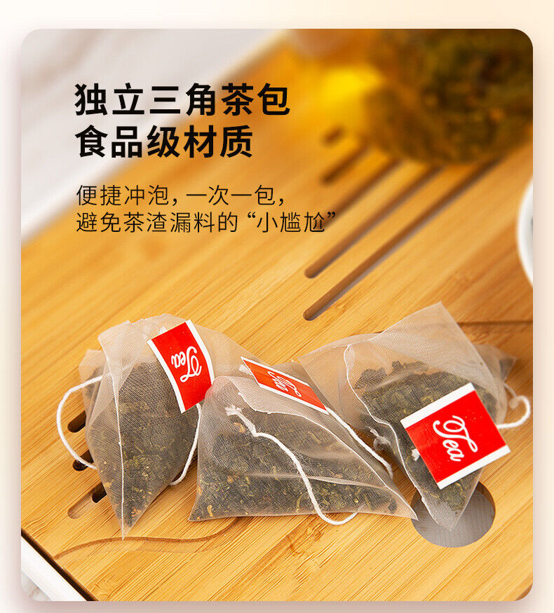 Osmanthus Oolong Thé Sachet Transparent 50 Paquets Thé Épicé 150G