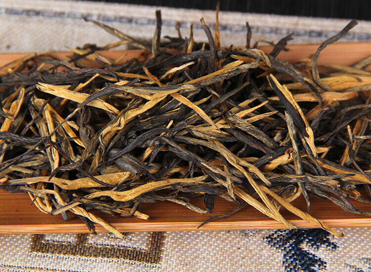 Rhyme Fragrant Golden Branch Yunnan Fengqing Dianhong Black Tea Gongfu Black Tea