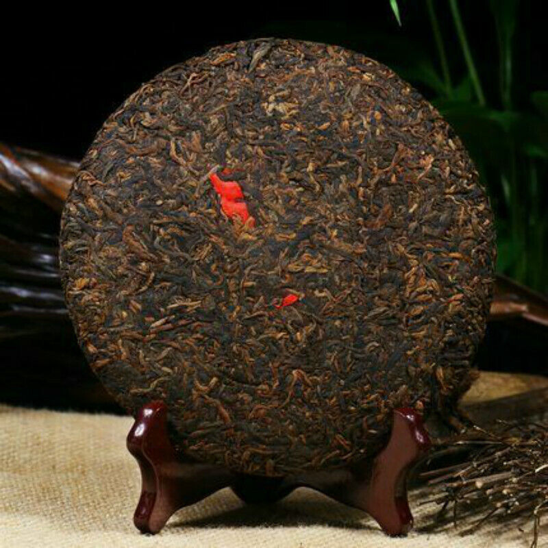 357g Yunnan Ripe Pu-Erh Organic Puerh Tea Cake Weight Loss Black Tea Chinese Tea