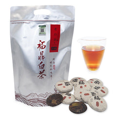 HelloYoung 500G Fuding white tea shoumei gold coin white tea round cake 1 capsule 1 bubble