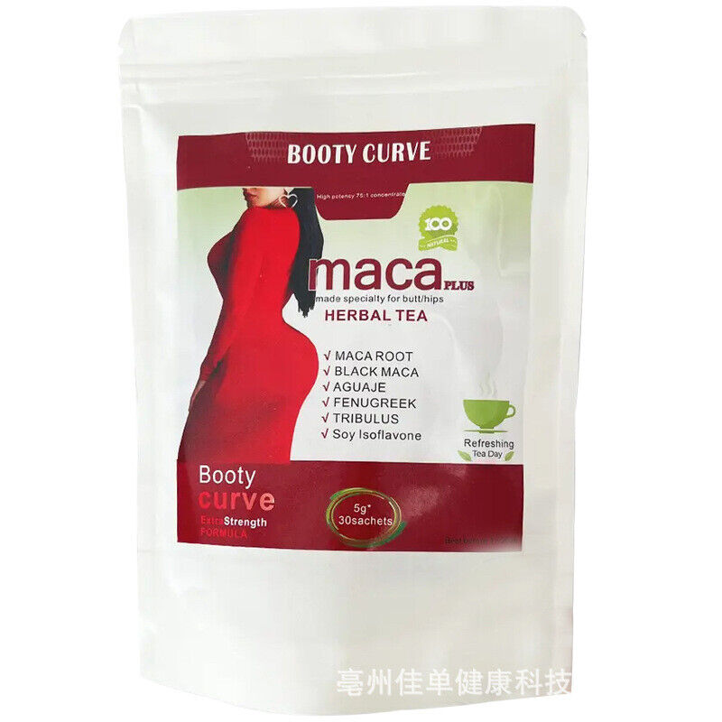 butt black maca fenugreek booty curve maca plus herbal tea