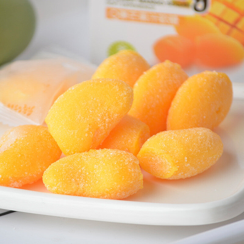 110g Q-Ball Chewy Fruit Gummies Dobby Mango Coconut Juice Soft Candy