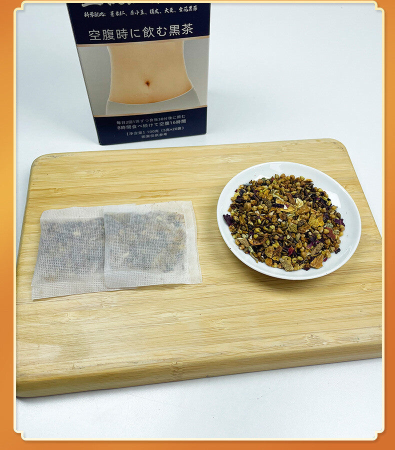 100g for Detox and Balance 16+8 Intermittent Fasting Golden Flower Dark Tea Bags