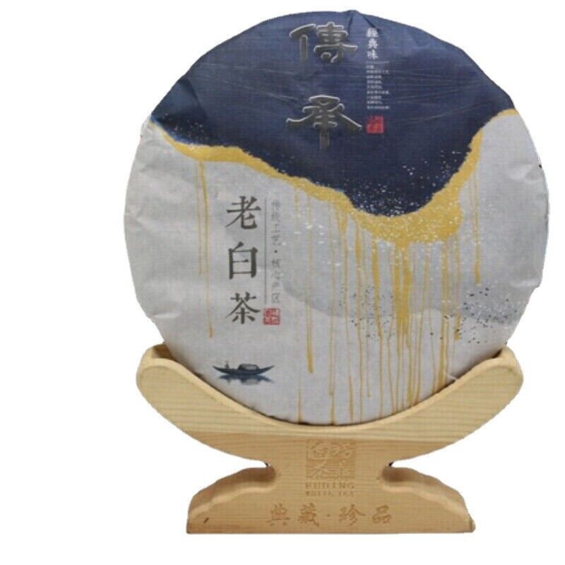 HelloYoung 350g Shoumei Date Fragrant White Tea Cake Top Fuding White Tea Chinese Tea