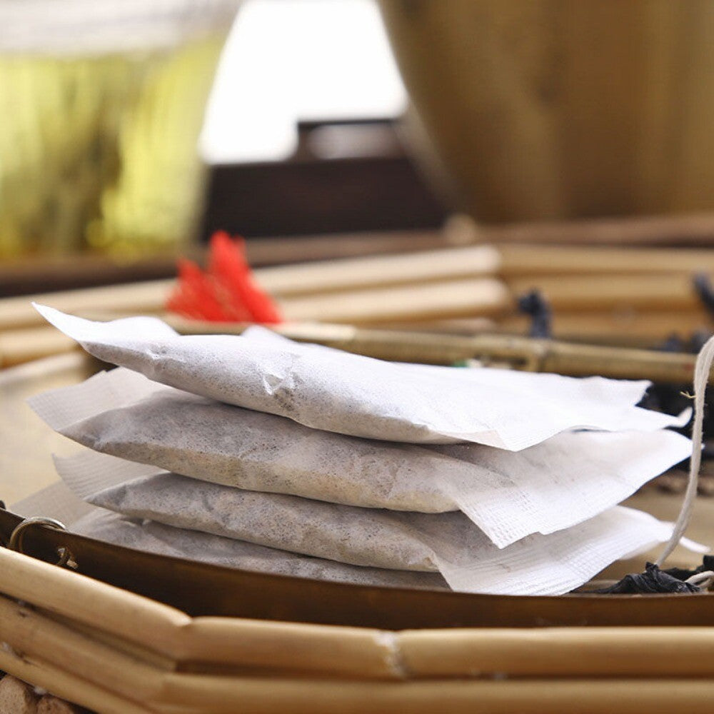 Green willow healthy tea Autumn blood sugar tea Herbal tea Quini leaf Sallow