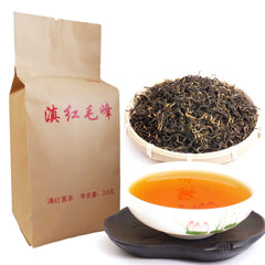 HelloYoung Black Tea Dian Hong Maofeng Organic Tea 200g Premium Red Dianhong Large Congou