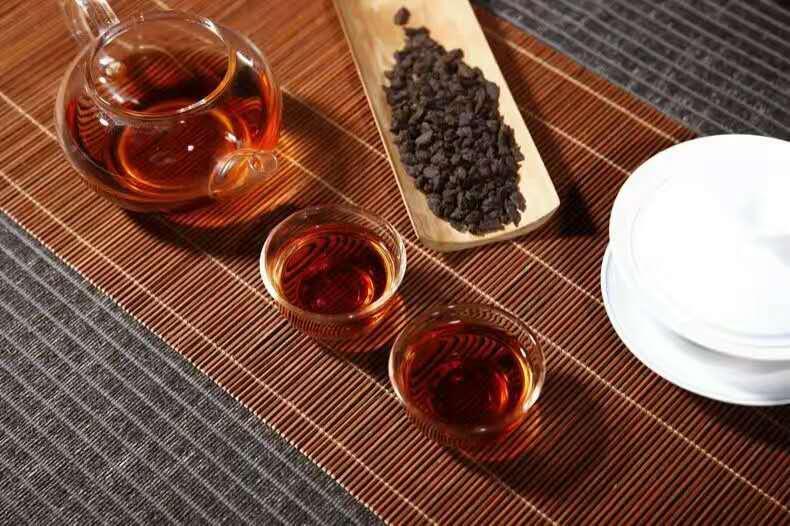 250g Yunnan Pu-erh Tea Cooked Ripe Tea Scattered Tea China Puer Tea Ancient Tree