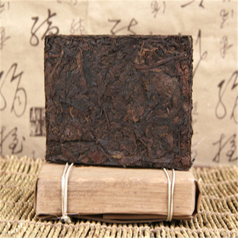 250g Ripe Pu-erh Brick Yunnan Old Puer Tea Menghai Xing Hai 7562 Puerh Black Tea