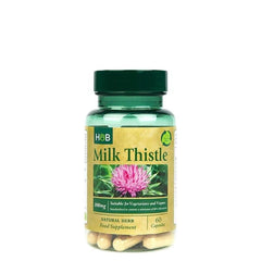 HB Milk Thistle Grass Capsules Health Care Tablets 100mg * 60 Capsules/ Bottle