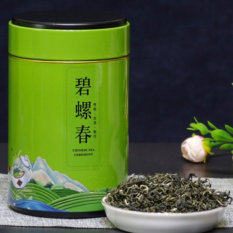 Mao Jian Green Tea Jasmine Tea Biluochun Tea Xiao Seed,Jin Jun Mei Black Tea Can