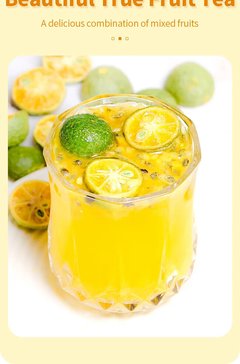 Passion Fruitkumquat Lemon Tea Honey Freeze-dried Fruit Cold Brewing Tea 250g
