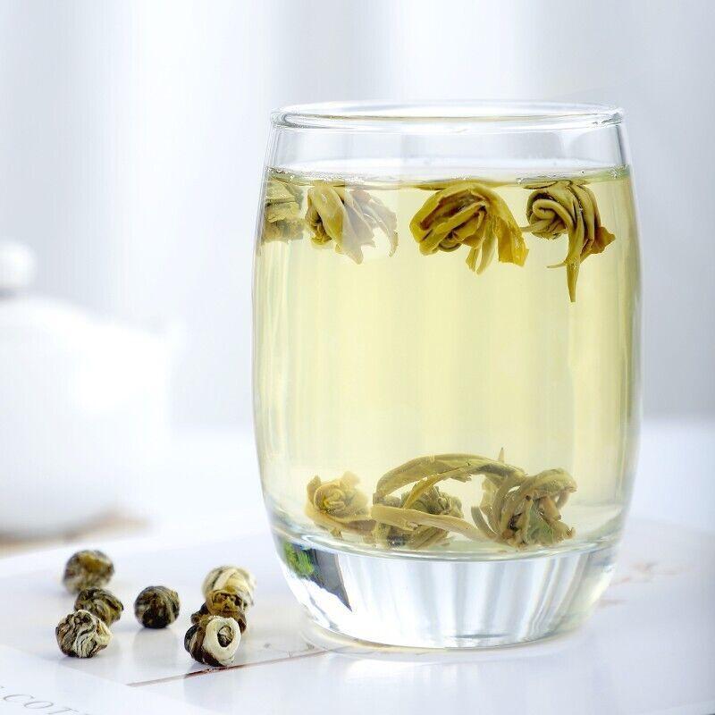 125g/4.4oz Jasmine Strong Fragrance New Organic Jasmine Dragon Pearl Longzhu Tea