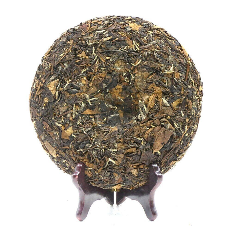 HelloYoung Landscape CHinese White Tea Old Bai Cha Tea Leaf Cake 350g Health Tea