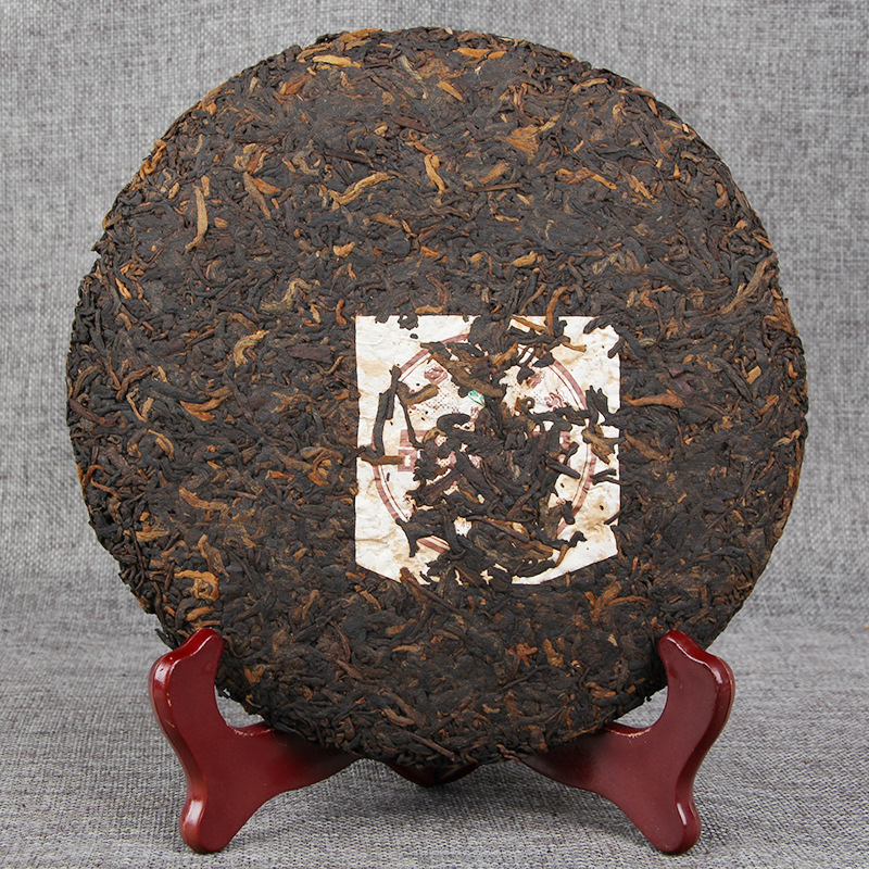 400g Pu'er Tea Factory Cloud Buds Pu'er Tea Ripe Tea Cake Tea Yunnan Qizi Cha