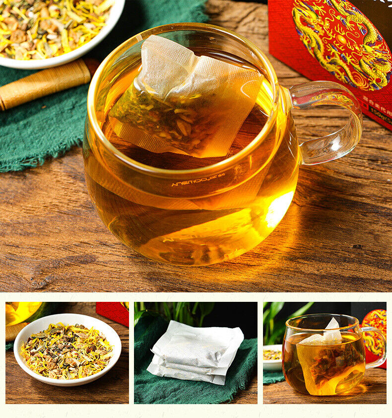 Golden gun tonic 29 flavors of tea men's solid tea Peiyuan health tea