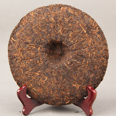 357g Natürlicher Puerh Reifer Tee Schwarzer Tee Goldene Bud Puerh Tee Kuchen