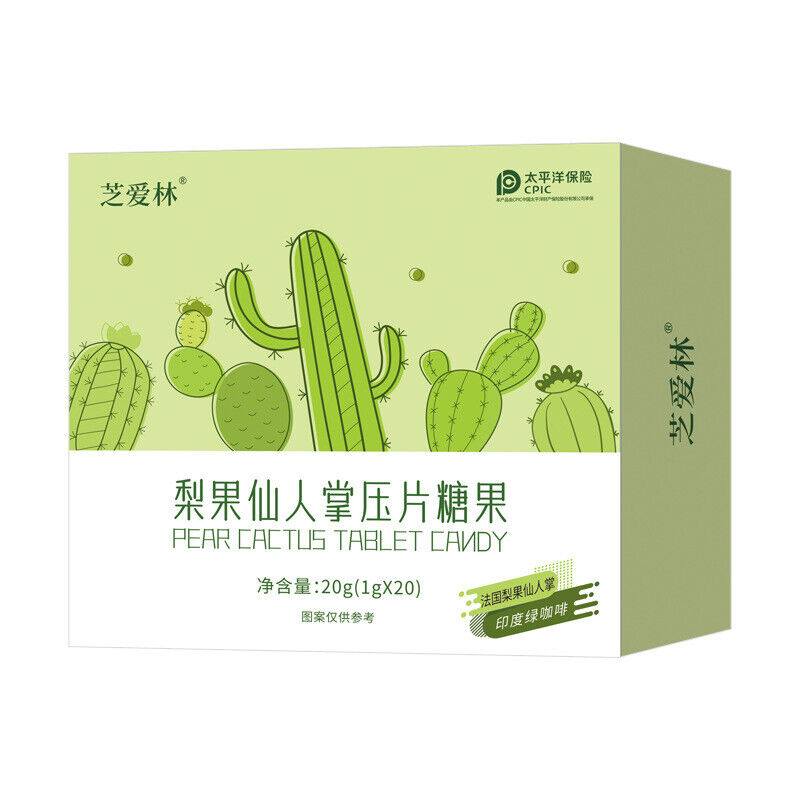 Pear Cactus Complex Pressure Tablet Candy Eco Enzyme Pear Cactus Enzyme Tablet