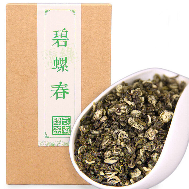 HelloYoung Chinese Tea Health  Tea Yunnan Natural Green Tea Biluochun Tea 200g