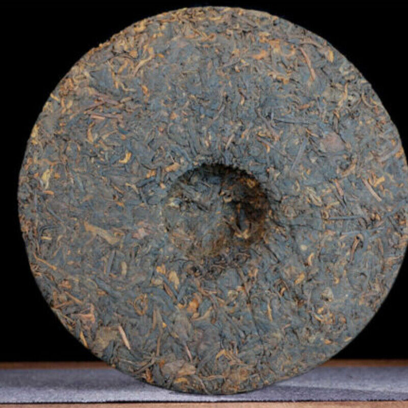 357g Aged Rhythm Pu-erh Tea Cake Aged Ripe Puer Tea Menghai Heaven Earth Bulang
