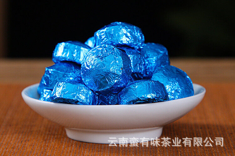 Yunnan Pu'er Tea Mini Seven Colored Small Golden Tuo Nuoc Xiang Ripe Tuo 500g