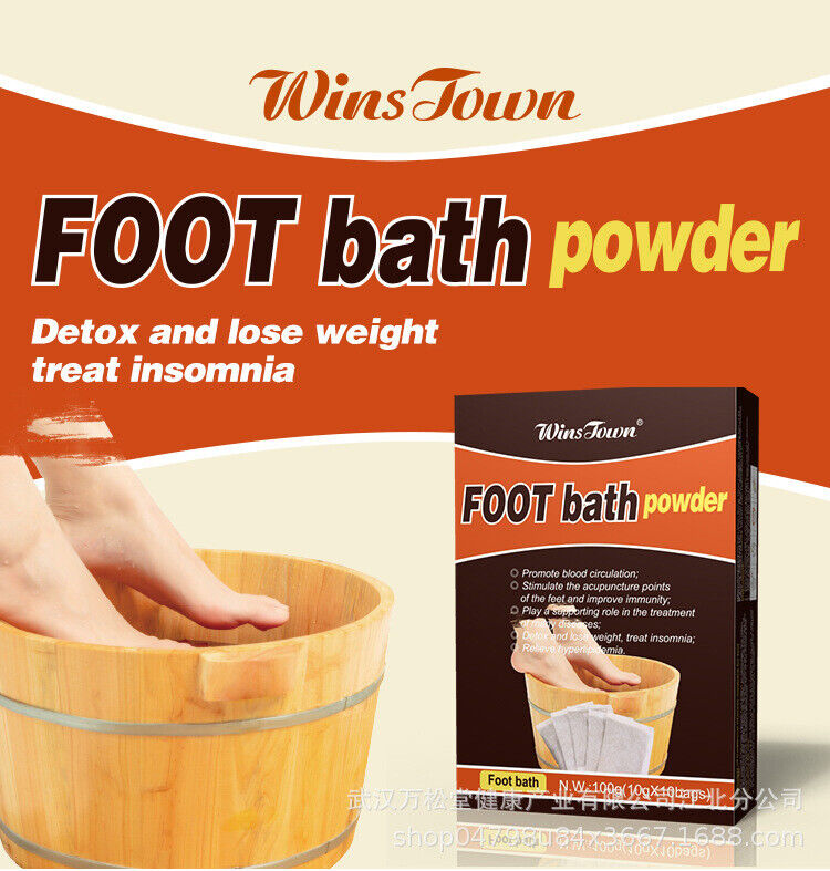 Ginger Foot Bath Powder Herbal Foot Bath Powder Healthy Bags 100g