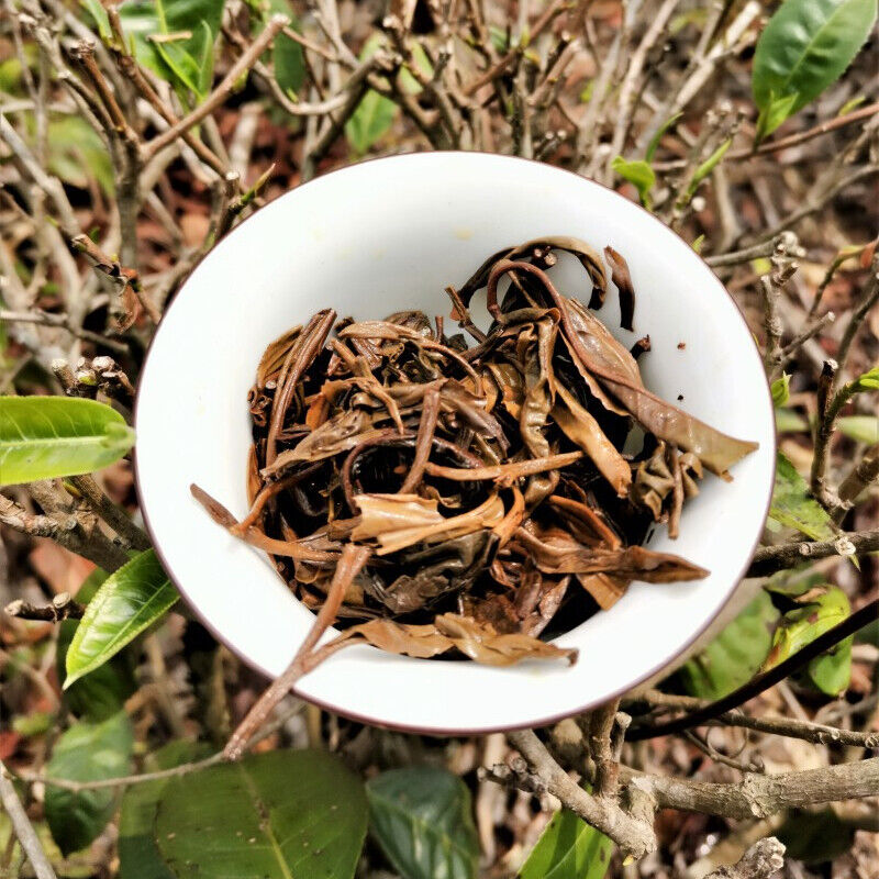 357g/12.59oz Gaoligong Mount Pu'er Tea Green Tea Organic Slimming Aged Tea Cake