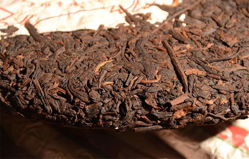 357g Classic Old Ripe Pu-erh Tea Cake Yunnan Tea Original Flavor Black Puer Tea