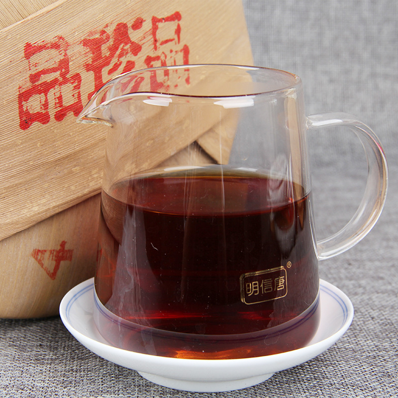 400g Pu'er Tea Factory Cloud Buds Pu'er Tea Ripe Tea Cake Tea Yunnan Qizi Cha