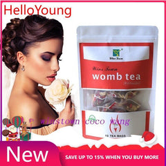 Female Fertility Tea Womb Detox Pyramid Triangle Tea Bag Yoni Uterine Detox Tea