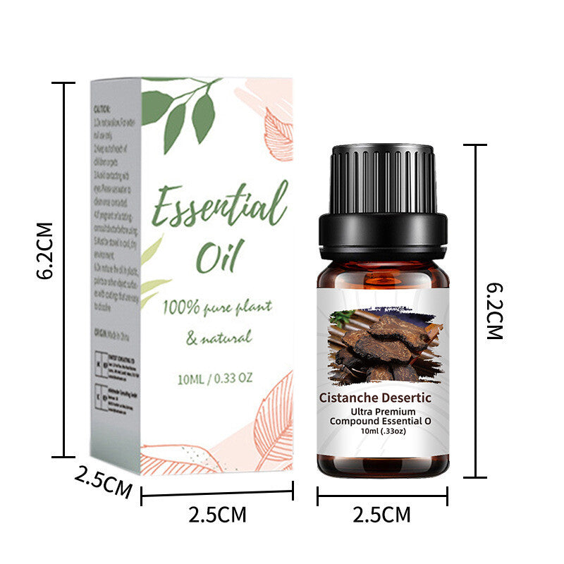 10ml Cistanche Deserticola Men's Health Care Massage Oil, Herbal Essential Oil