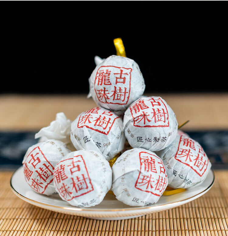 HelloYoung 500G Yunnan Baihao Longzhu Ancient White Tea White Buds Spherical Handcrafted