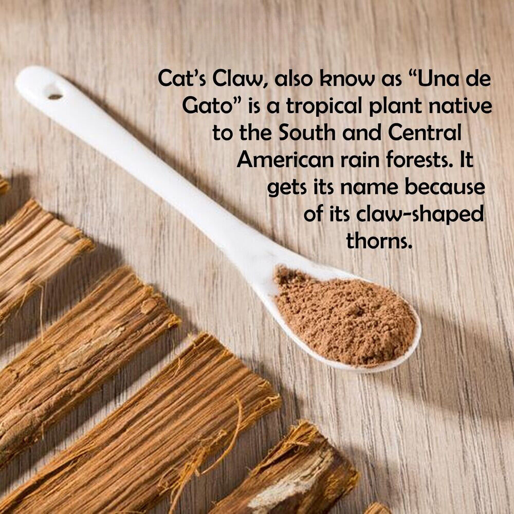 Cat's Claw Powder 8.8oz From Peru Wild Non GMO