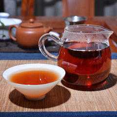 250g  Old Banzhang Brick Tea Yunnan Pu'er Cooked Tea Menghai Cooked Tea Brick