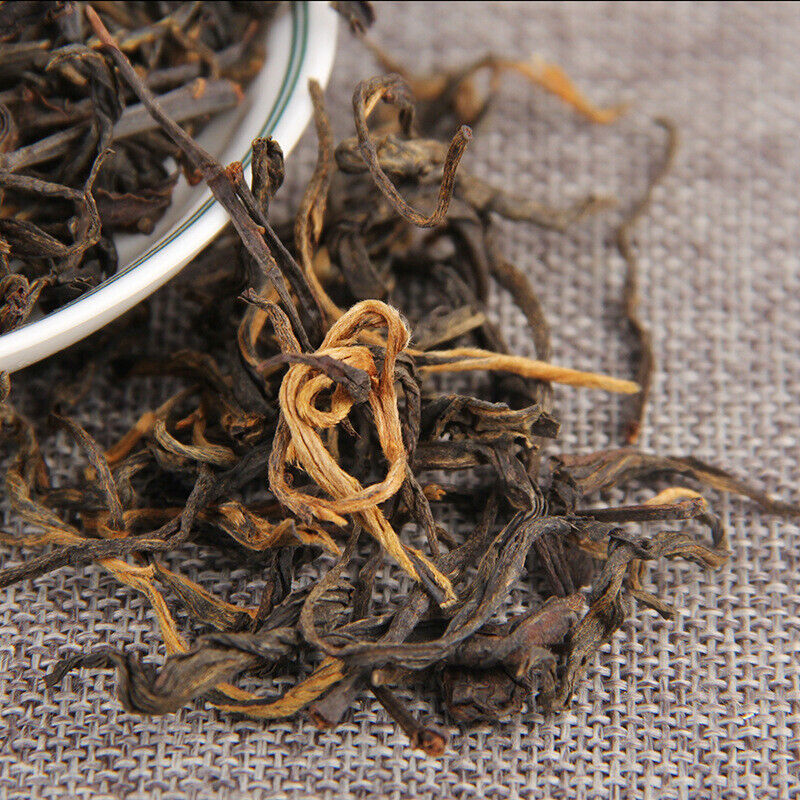 HelloYoung 100g Bulk Fengqing Ancient Tree Kung Fu Dianhong Maofeng Gift Bag Health Care