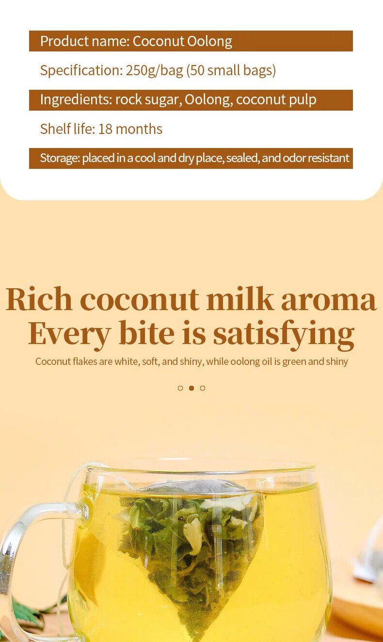 Coconut Oolong Tea Herbal Tea 250g