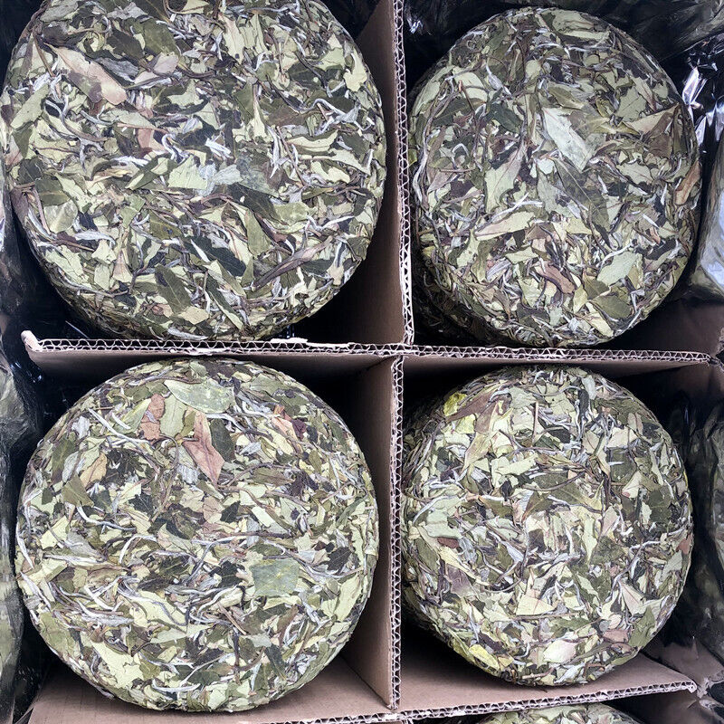 HelloYoung White Tea Barren Mountain Sun Tea Cake White Peony Tea Spring Tea Cake 350g