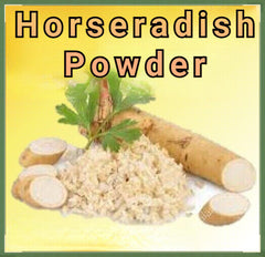 Horseradish Powder - Organic Superfood (Armoracia Rusticana)