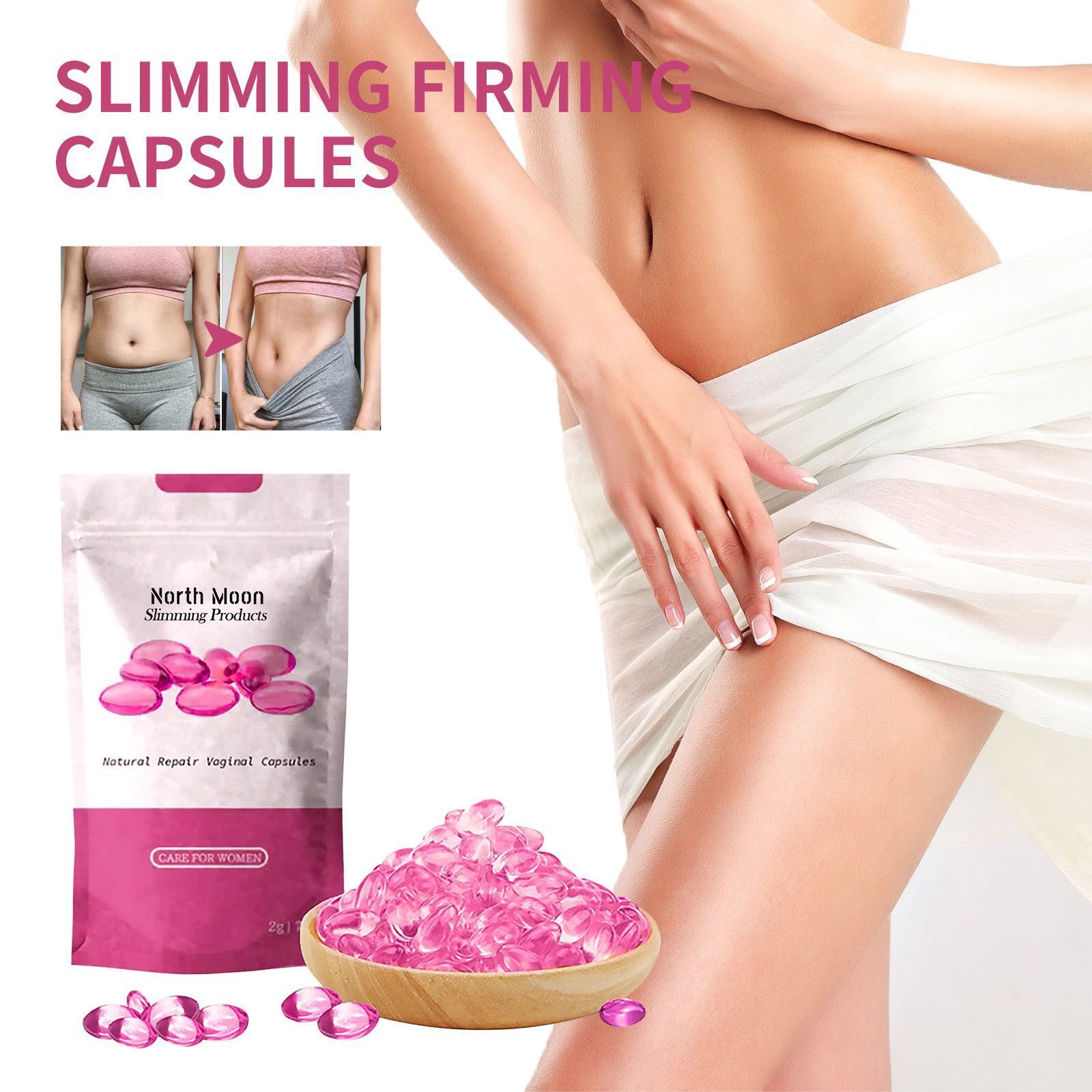 Weight Loss Capsules Magic Slim Lose Weight Slimming Capsules 7 Pcs*10 Bags