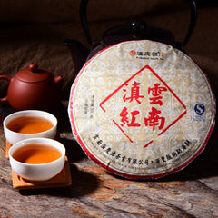 357g Hochwertiger Geschenk Tee Dian Hong Puerh Tee Kuchen Frühling Schwarzer Tee