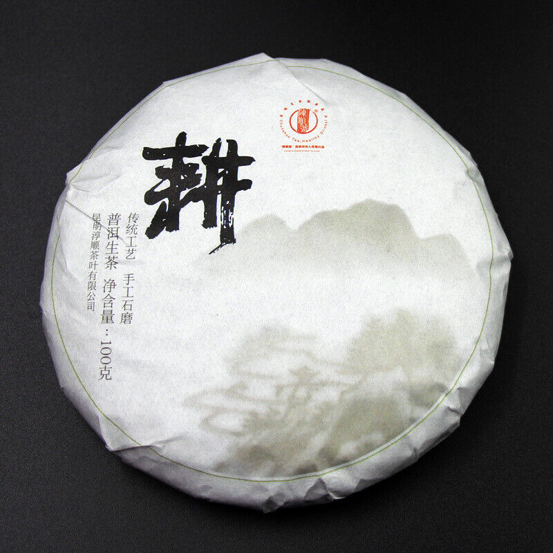 100 g 10 gâteaux Thé Pu'er du Yunnan Thé cru islandais Wuzhai Pu'er