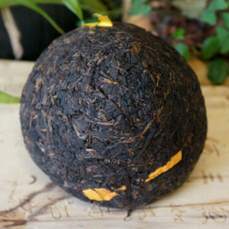 250g Big Snowy Mountain Xiaguan Mushroom Shape Aged Pu-erh Tea Cooked Ripe Puer