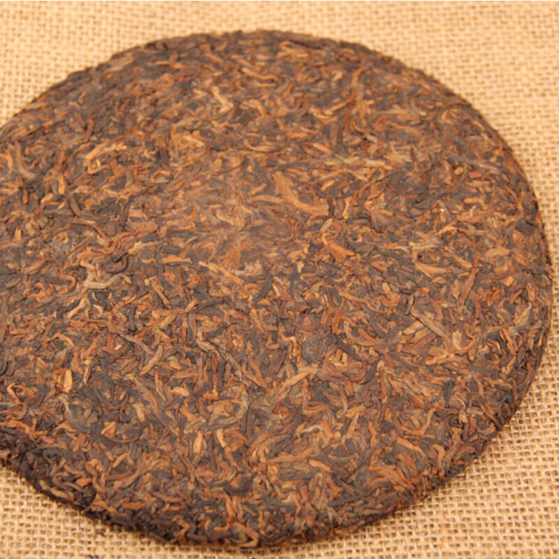 357g Natürlicher Puerh Reifer Tee Schwarzer Tee Goldene Bud Puerh Tee Kuchen