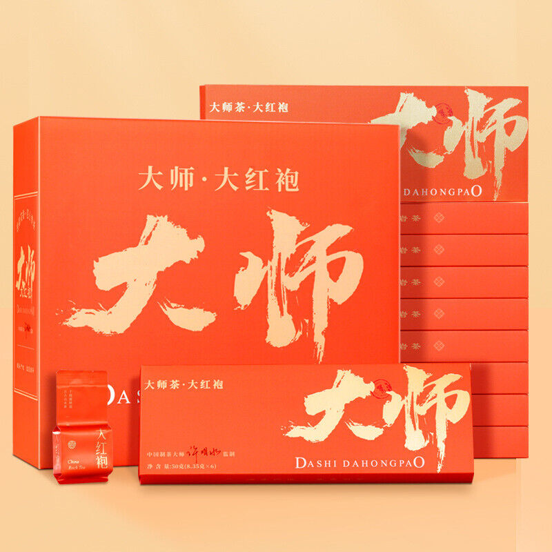 HelloYoung Da Hong Pao Oolong Tea Rock Tea Wuyishan Tea Gift Boxed Strong Fragrance