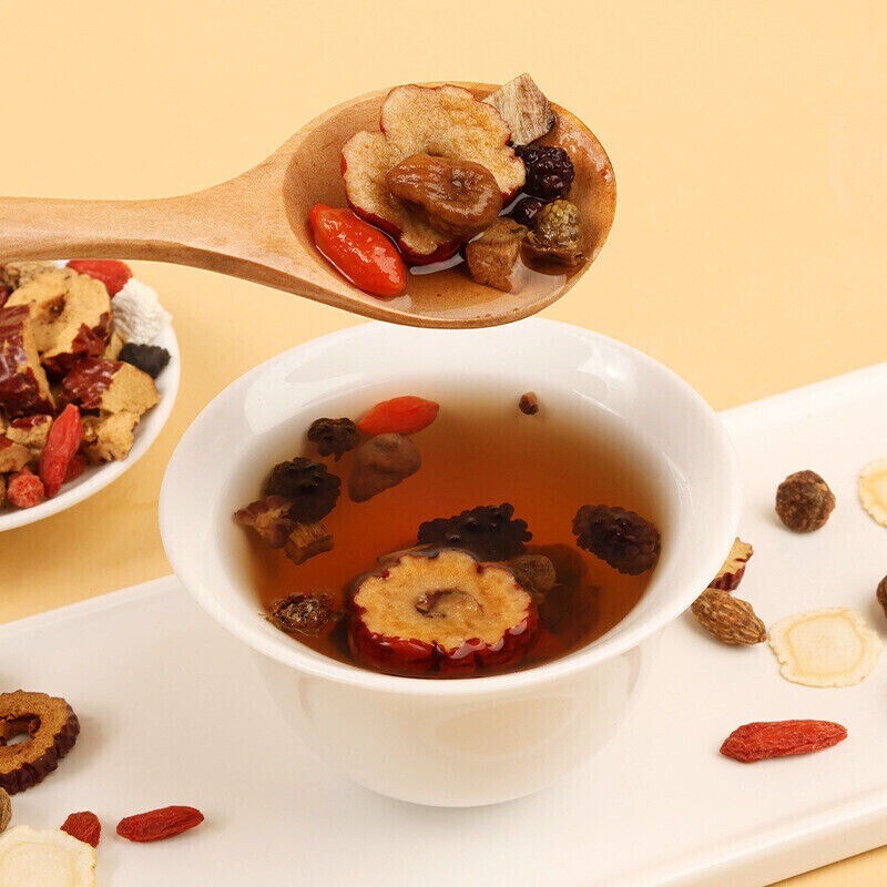 Ginseng Ten Treasure Tea Kidney Liver Red Date Tea Health Support