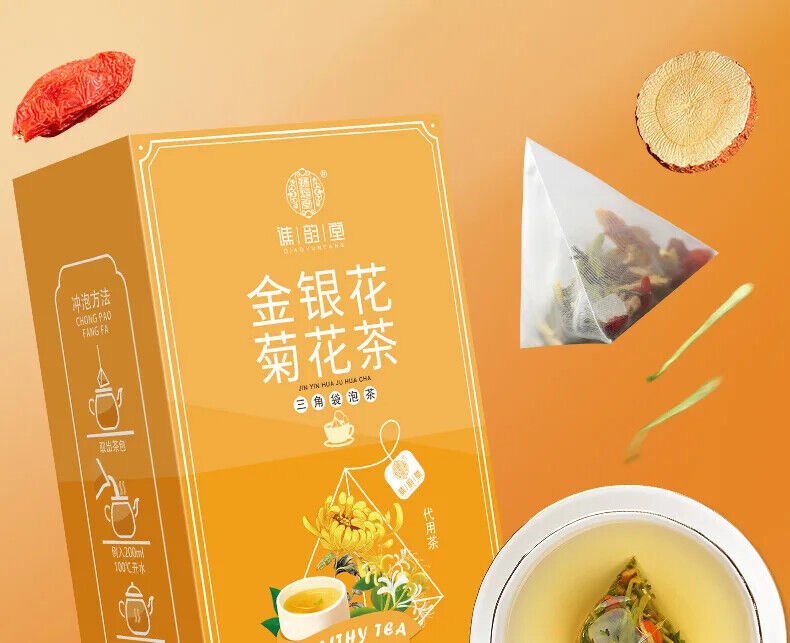 Honeysuckle Chrysanthemum Tea Healthy Herb Tea Bag 100g/20 Bags