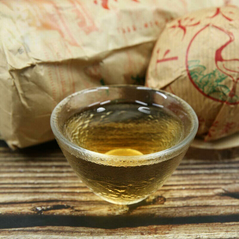 100g Xia Guan "Da Zhong Tuo Cha" Aged Green Pu Erh Tea 2006 Raw Pu Erh Tea