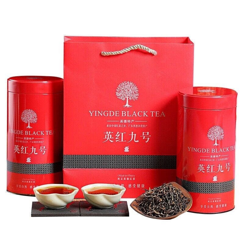 Thé noir Yingde Yinghong n°9 Thé noir à saveur forte en conserve 125G
