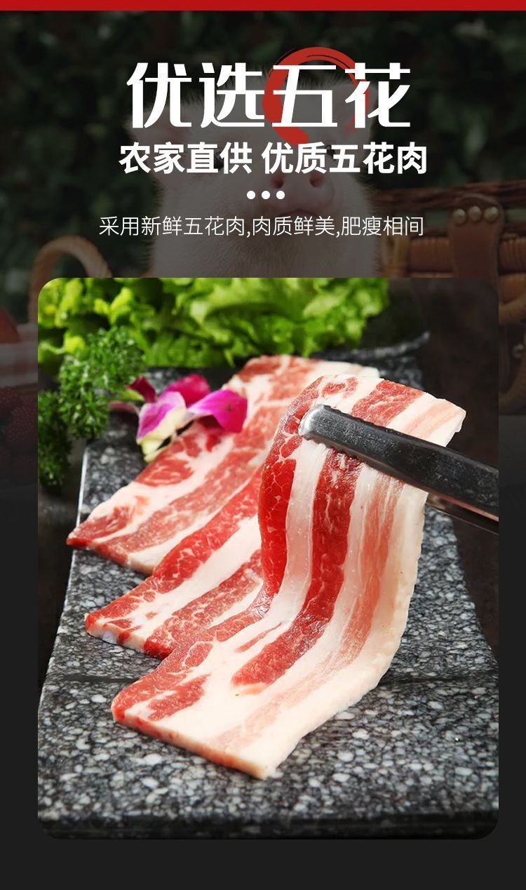 Braised Pork Belly Dongpo Pork Mei Cai Kou Rou Canned Ready-to-Eat 4 x 397g