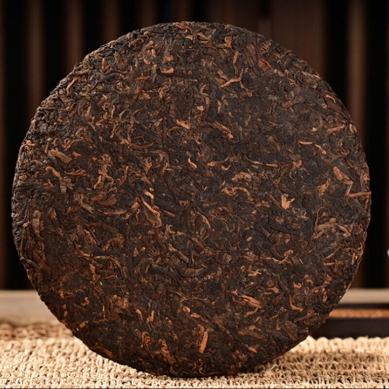 Big  Golden Bud   Old Pu-Erh Cooked Tea Cake 357g/12.59oz Pu'er Black Tea